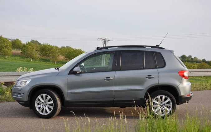 Volkswagen Tiguan cena 33500 przebieg: 189000, rok produkcji 2007 z Jarosław małe 631